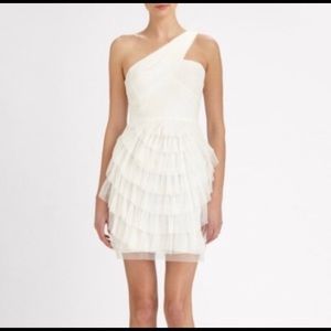 BCBG "Ella" white tulle dress
